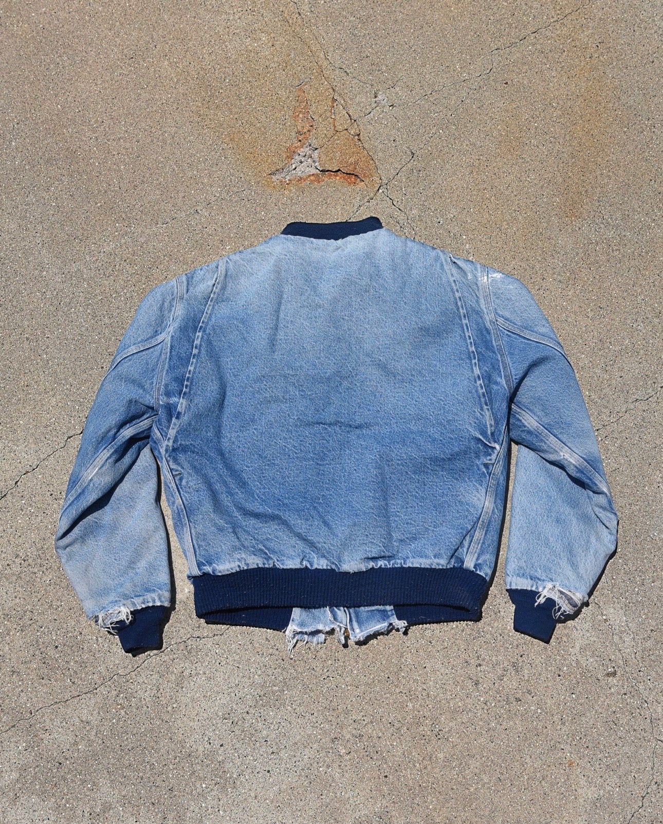 Carhartt JB888 Denim Santa Fe Aztec Jacket
