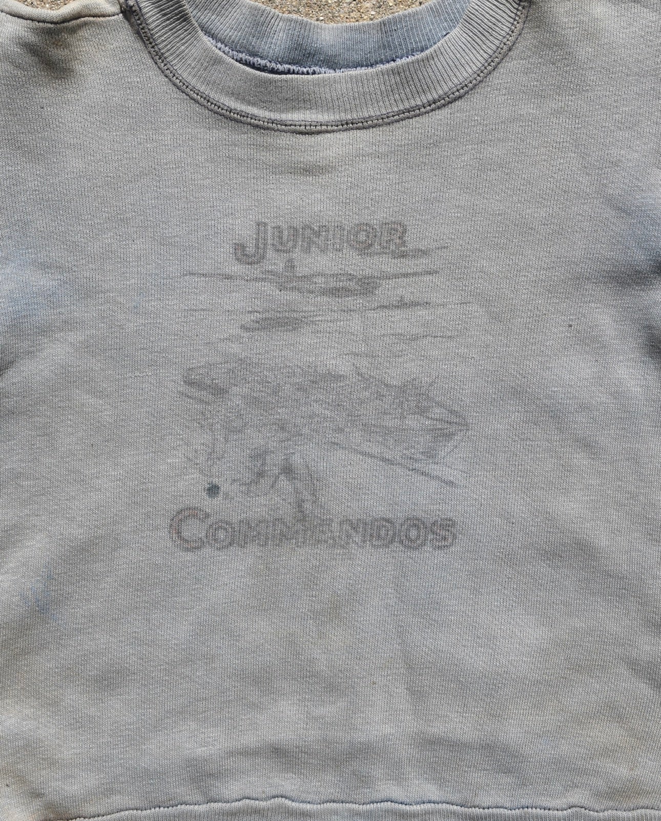 1950s Sun Faded Junior Commandos Sweatshirt